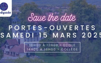 Portes ouvertes : Samedi 15 mars 2025