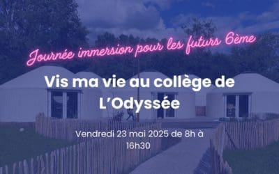 Journée d’immersion pour les futurs 6ème – Vendredi 23 mai